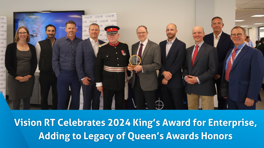 Vision RT Celebrates 2024 King’s Award for Enterprise, Adding to Legacy of Queen’s Awards Honors