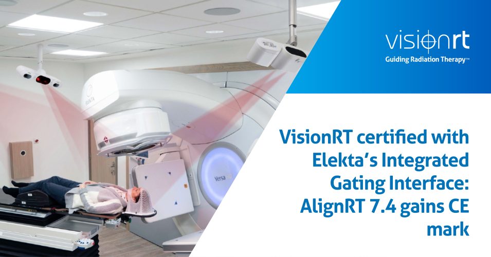 Vision RT certified with Elekta’s Integrated Gating Interface: AlignRT 7.4 gains CE mark