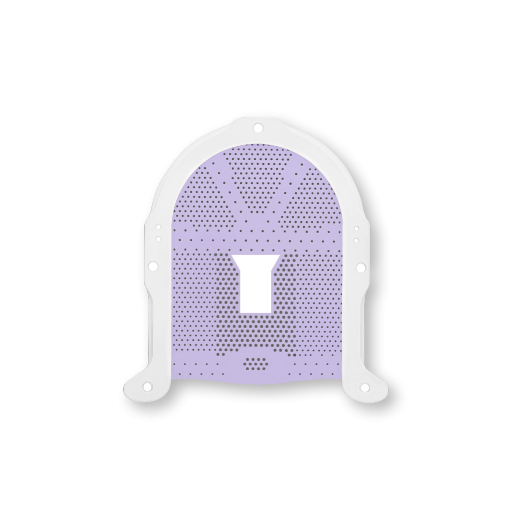 Violet Thermoplastic Masks