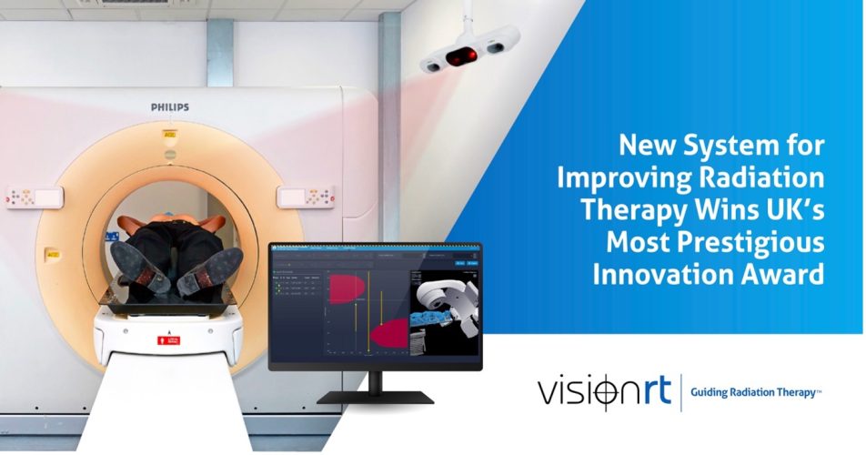 New System for Improving Radiation Therapy  Wins UK’s Most Prestigious Innovation Award